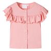 Kindershirt 128 middelroze