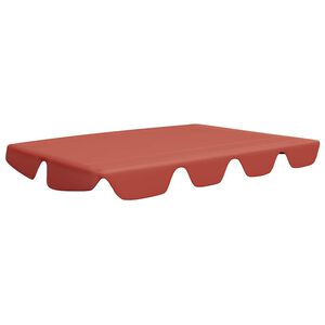 vidaXL Vervangingsluifel schommelbank 188/168x145/110 cm terracotta