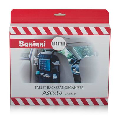 Baninni Tablethouder voor de achterbank Astuto zwart BNCSA006-BK