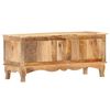vidaXL Opbergbox 100x38x45 cm massief mangohout