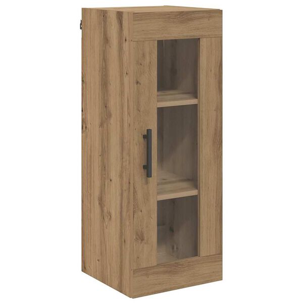 vidaXL Wandkast Artisan Eiken 34,5 x 34 x 90 cm