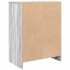 vidaXL Dressoir 57x34x76 cm bewerkt hout grijs sonoma eikenkleurig