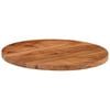 vidaXL Tafelblad rond &Oslash;40x2,5 cm massief acaciahout