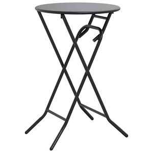 vidaXL Tuinstafel Antraciet 50 x 50 x 72 cm Metaal