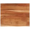 vidaXL Bureaublad rechthoek natuurlijke rand 110x80x3,8 cm acaciahout