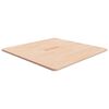 vidaXL Tafelblad vierkant 70x70x1,5 cm onbehandeld massief eikenhout