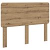 vidaXL Hoofdbord Artisan Eiken Bewerkt hout