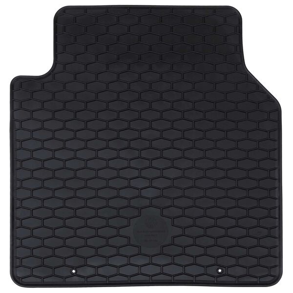 vidaXL Autobodemmat 4 pcs Zwart geschikt voor VW ID.7 2023- Rubber
