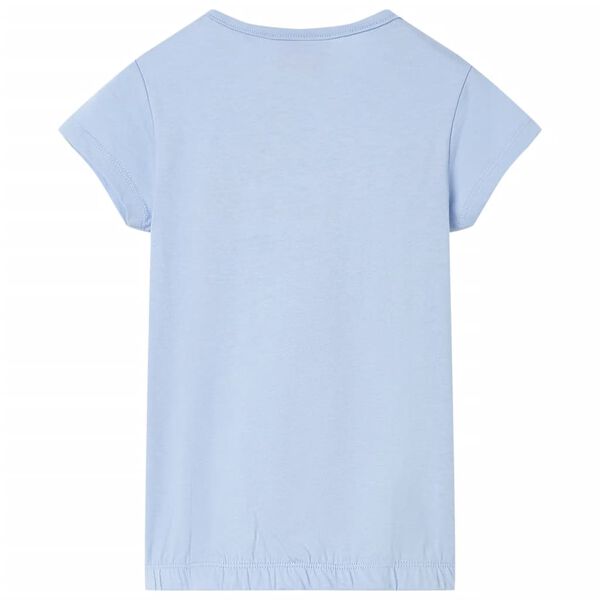 Kindershirt 128 blauw