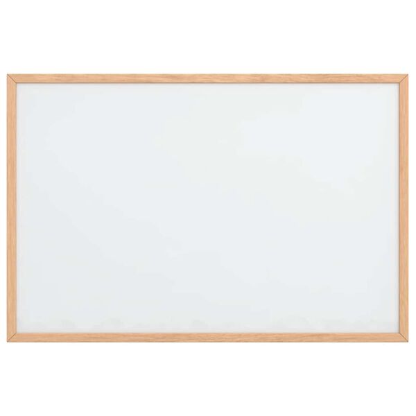 vidaXL Magnetisch whiteboard met massief grenenhouten frame 60x40 cm