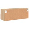 vidaXL Tv-wandmeubel 80x30x30 cm bewerkt hout sonoma eikenkleurig