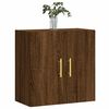 vidaXL Wandkast 60x31x60 cm bewerkt hout bruin eikenkleur