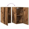vidaXL Tv-meubel 30,5x30x60 cm bewerkt hout oud houtkleurig