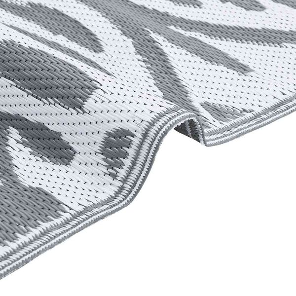 vidaXL Buitentapijt ARAKIL Lichtgrijs 300 x 400 cm PP