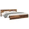 vidaXL Bedframe met hoofdeinde Oud Hout 180 x 200 cm Bewerkt hout