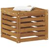 vidaXL Buitenstoolbank Naturel 43 x 43 x 37 cm Massief Acaciahout