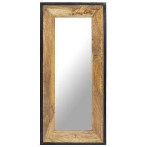 vidaXL Spiegel 110x50 cm massief mangohout