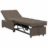 vidaXL Slaapbank Donkergrijs 194 x 67 x 82 cm Huahua Stof