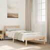 vidaXL Bedframe extra lang zonder matras massief grenenhout 100x210 cm