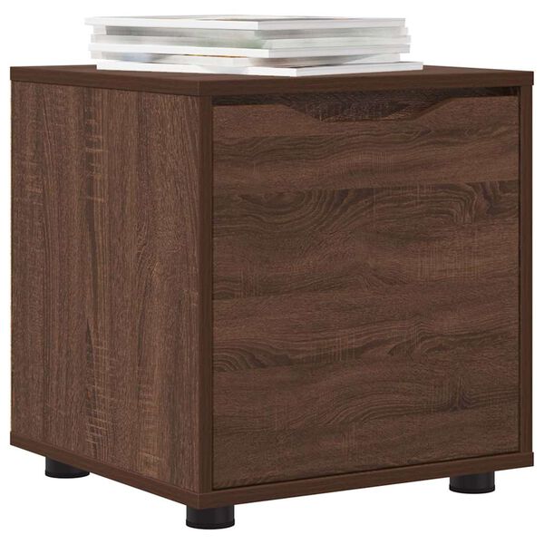 vidaXL Badkamer Kast Bruin Eiken 40,5 x 40 x 44 cm Bewerkt hout