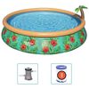 Bestway Fast Set Zwembadset Paradise Palms opblaasbaar 457x84 cm