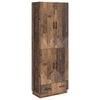 vidaXL Kastenset 2 pcs Oud hout Bewerkt hout