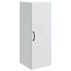 vidaXL Wandkast Wit 33 x 34,5 x 90 cm Bewerkt hout