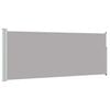 vidaXL Windscherm uittrekbaar 117x300 cm grijs
