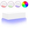 vidaXL Tv-meubel met LED-verlichting 60x35x15,5 cm wit