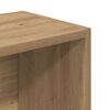 vidaXL Boekenkast 31x24x102 cm bewerkt hout artisanaal eikenkleurig