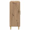 vidaXL Dressoir Artisan Eiken 69,5 x 34 x 90 cm Bewerkt hout