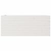 vidaXL Plantenbak 110x60x46 cm massief grenenhout wit