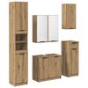 vidaXL Badkamermeubelset 5 st Artisan Eiken 64,5 x 33,5 x 59 cm