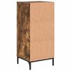 vidaXL Badkamer Kast met lade Gerookt eiken 39,5 x 36 x 88 cm
