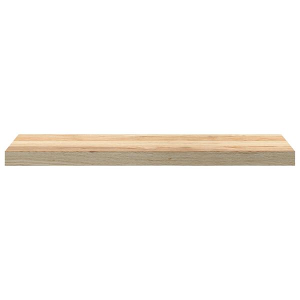 vidaXL Vensterbanken 2 st onbehandeld 80x20x2 cm massief eikenhout