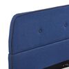 vidaXL Bedframe stof blauw 140x200 cm