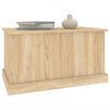 vidaXL Opbergbox Sonoma Eiken 70x40x38 cm Bewerkt Hout
