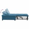 vidaXL Slaapbank Blauw 194 x 67 x 82 cm Fluweel