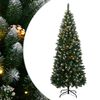 vidaXL Kunstkerstboom met 300 LED's 210 cm