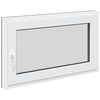vidaXL Kelderraam RISOR 100 x 70 cm PVC en glas Antracietkleurig
