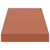 vidaXL Wandplank Wandgemonteerd 4 pcs Rood 60 x 23 x 4 cm Bewerkt hout