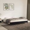 vidaXL Bedframe zonder matras 180x200 cm fluweel zwart