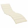 vidaXL Ligbedkussen 200x50x3cm oxford stof cr&egrave;mekleurig