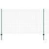 vidaXL Gelaste Draadhek met Paal 50 x 1,4 m PVC-Coated Staal Groen