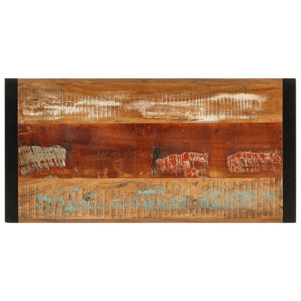 vidaXL Bartafel 110x55x110 cm gerecycled massief hout