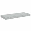 vidaXL Wandschappen zwevend 4 st 60x23,5x3,8 cm MDF betongrijs