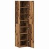 vidaXL Hoge kast Oudhout 40 x 42,5 x 185 cm