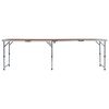 vidaXL Campingtafel inklapbaar 240x60 cm aluminium