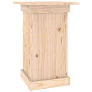 vidaXL Bloemenstandaard 40x40x60 cm massief grenenhout