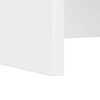 vidaXL Aan de muur bevestigd bureau Wit 60 x 45 x 30 cm Bewerkt hout